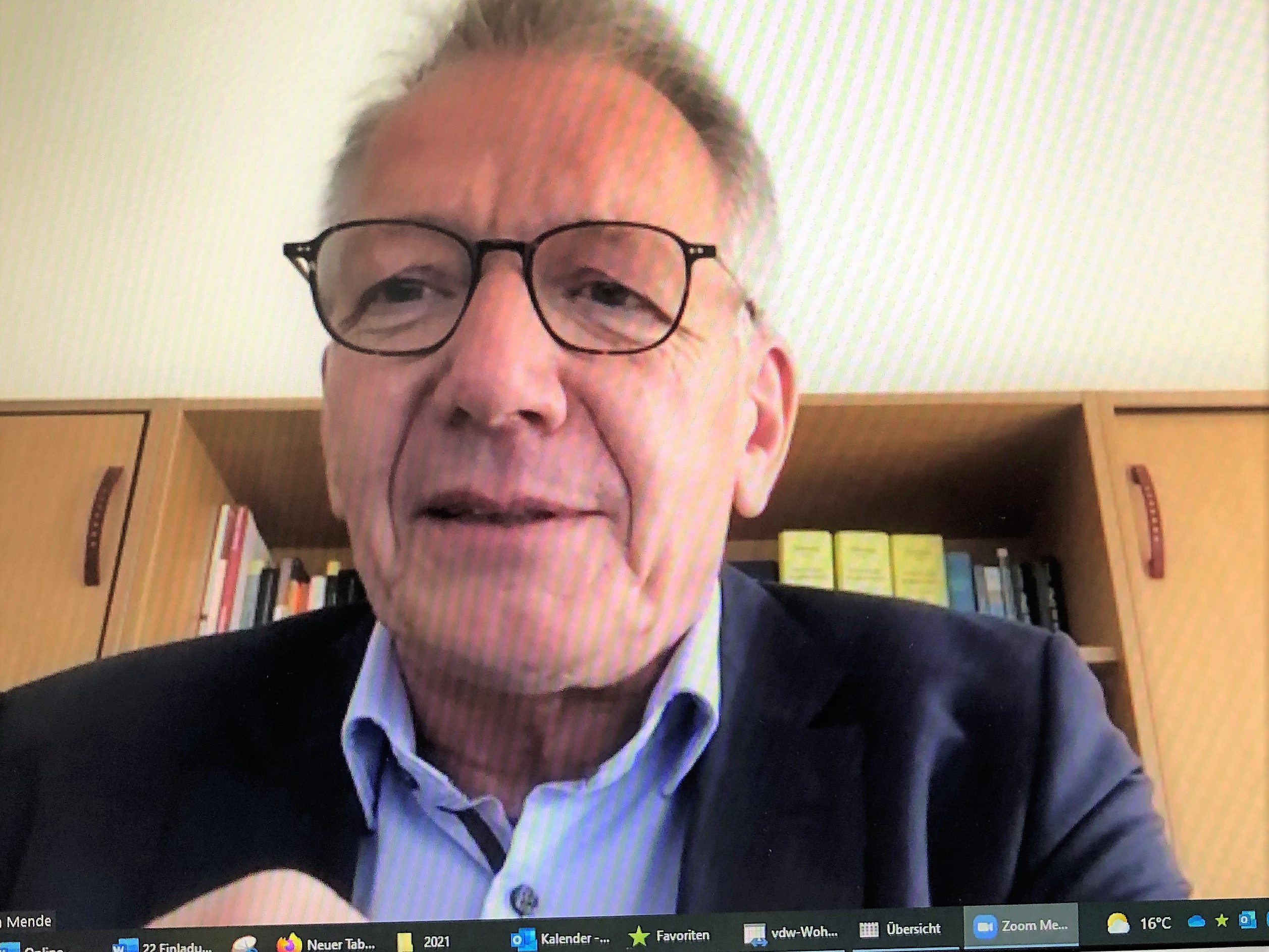 Dirk-Ulrich Mende Gast beim ersten WohWi-Talk vor der Bundestagswahl