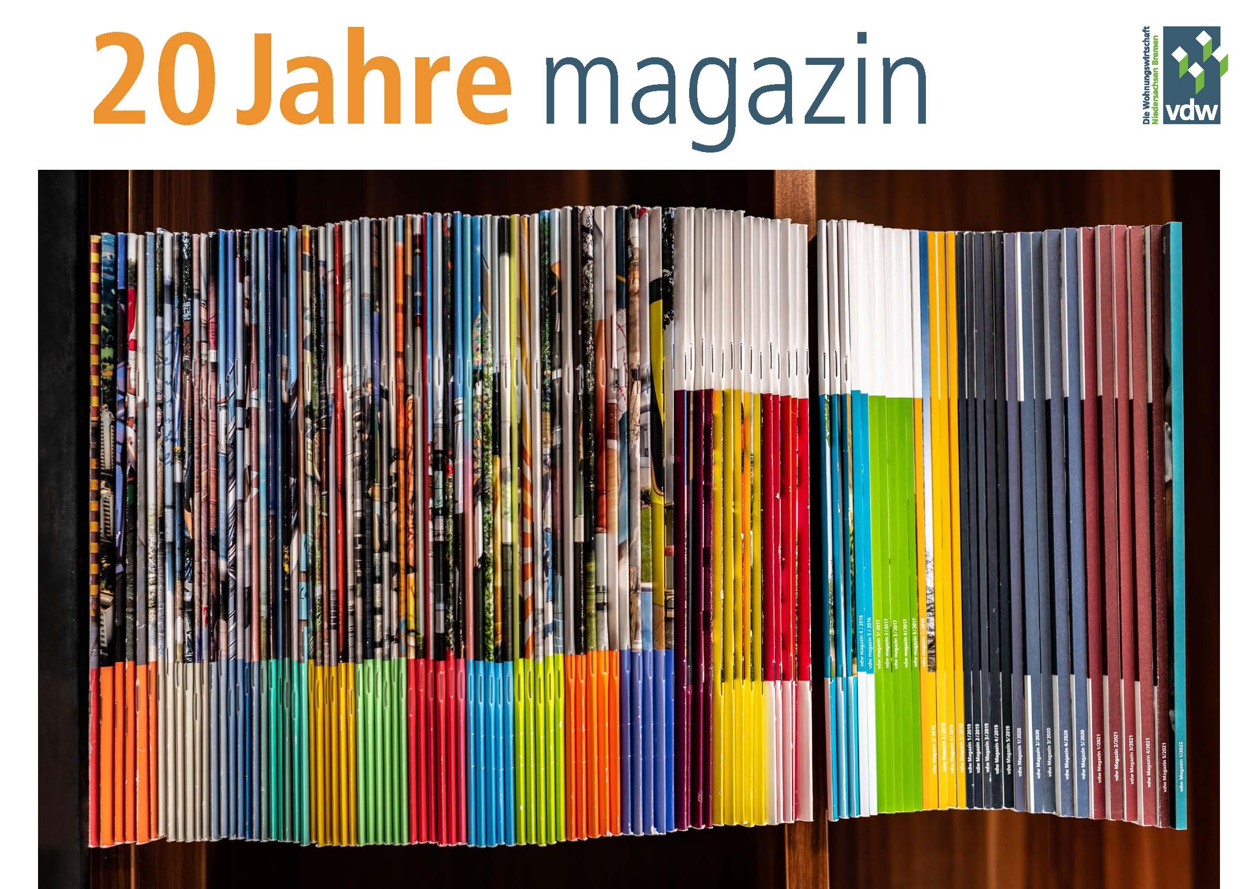 20 Jahre vdw magazin