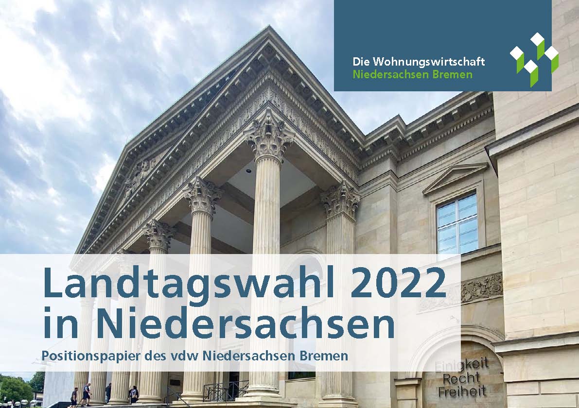 Positionen der Wohnungswirtschaft zur Landtagswahl